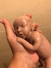 Load image into Gallery viewer, Blank (unpainted) full body mini silicone baby boy Kenzo 8” in super soft blend with 3D skin effect