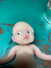 Load image into Gallery viewer, Custom full body silicone mini doll Laney (bald) in Super Soft blend #3