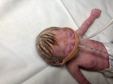 Load image into Gallery viewer, Super detailed Full body silicone premature baby Sunshine in soft blend 9”
