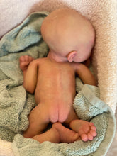 Load image into Gallery viewer, AVAILABLE full body silicone  baby girl (Rain sculpt) 14” in super super soft blend #2