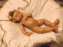 Load image into Gallery viewer, Blank (unpainted) full body  silicone girl Prada 11.5” in super soft blend with 3D skin effect