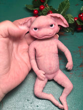 Load image into Gallery viewer, Full body mini fantasy silicone baby Kalista in super soft blend with 3D skin effect