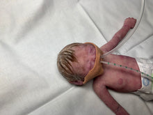 Load image into Gallery viewer, Super detailed Full body silicone premature baby Sunshine in soft blend 9”