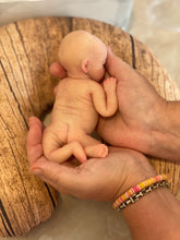 Load image into Gallery viewer, CUSTOM   full body silicone mini kit Kenzo 8” in super soft blend with 3D skin effect BALD