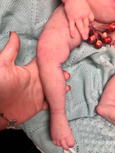 Load image into Gallery viewer, Custom Full body silicone baby girl Rihanna in soft blend with long red hair