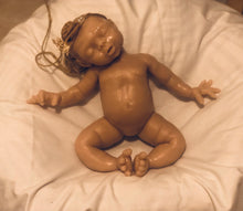 Load image into Gallery viewer, Blank (unpainted) full body  silicone girl Prada 11.5” in super soft blend with 3D skin effect