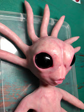 Load image into Gallery viewer, Full body silicone alien squid baby Nova