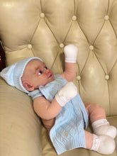 Load image into Gallery viewer, AVAILABLE AWAKE silicone cuddle baby Artyom in super soft blend with 3D skin effect