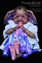 Load image into Gallery viewer, BLANK vinyl kit Bluebell by Viviane Aleluia (includes: vinyl head, full limbs, non gender belly plate, fabric body &amp; SHIPPING)
