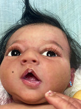 Load image into Gallery viewer, CUSTOM Full body silicone baby girl Zinzi with armatures &amp; HAIR
