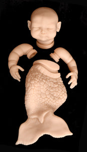 Reborn fantasy vinyl kit Tarni the mermaid by Nadine Dolotova