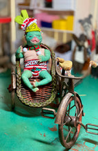 Load image into Gallery viewer, AVAILABLE Reborn fantasy vinyl baby Ozzy by Nadine Dolotova (Grinch / Werewolf / Elf inspired)
