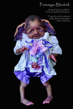 Load image into Gallery viewer, BLANK vinyl kit Bluebell by Viviane Aleluia (includes: vinyl head, full limbs, non gender belly plate, fabric body &amp; SHIPPING)
