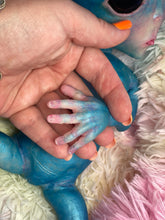 Load image into Gallery viewer, CUSTOM BLUE Full body silicone fantasy alien baby (girl/ boy/ non gender)
