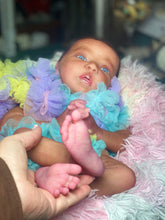 Load image into Gallery viewer, AVAILABLE boo boo partial silicone Mayven  18” in soft blend #1
