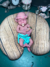 Load image into Gallery viewer, CUSTOM full body silicone baby Gracie (baby girl) in SUPER soft blend
