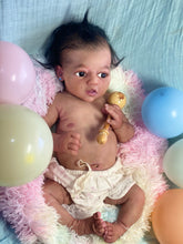 Load image into Gallery viewer, CUSTOM Full body silicone baby girl Zinzi with armatures &amp; HAIR
