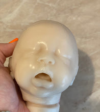 Load image into Gallery viewer, CUSTOM BLANK silicone cuddle head Romy (includes: silicone  head only), soft blend platinum cure silicone
