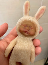 Load image into Gallery viewer, AVAILABLE Full body silicone mini bunny
