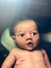 Load image into Gallery viewer, CUSTOM Full body silicone baby girl Zinzi with armatures &amp; HAIR
