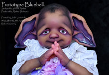 Load image into Gallery viewer, BLANK vinyl kit Bluebell by Viviane Aleluia (includes: vinyl head, full limbs, non gender belly plate, fabric body &amp; SHIPPING)
