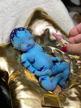 Load image into Gallery viewer, AVAILABLE full body silicone 10” doll Willow (avatar inspired) in soft blend
