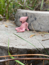 Load image into Gallery viewer, CUSTOM Full body silicone mini baby girl Alien  in super soft blend 9.4”

