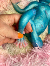 Load image into Gallery viewer, CUSTOM BLUE Full body silicone fantasy alien baby (girl/ boy/ non gender)
