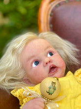 Load image into Gallery viewer, AVAILABLE Full body silicone baby girl Tweety in soft blend
