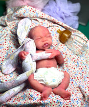 Load image into Gallery viewer, CUSTOM BOO BOO full body silicone kit Amari sleeping in SUPER soft blend
