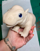 Load image into Gallery viewer, CUSTOM BLANK silicone baby HIPPO kit in soft blend platinum cure silicone
