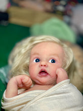 Load image into Gallery viewer, AVAILABLE Full body silicone baby girl Tweety in soft blend
