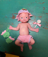 Load image into Gallery viewer, AVAILABLE prototype silicone fantasy baby girl Floki

