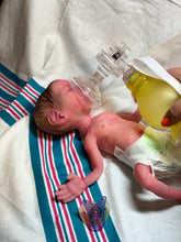 Load image into Gallery viewer, AVAILABLE Full body silicone baby girl crier 12&quot; ROOTED
