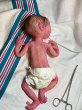 Load image into Gallery viewer, AVAILABLE Full body silicone baby girl crier 12&quot; ROOTED
