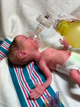 Load image into Gallery viewer, AVAILABLE Full body silicone baby girl crier 12&quot; ROOTED

