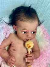 Load image into Gallery viewer, CUSTOM Full body silicone baby girl Zinzi with armatures &amp; HAIR
