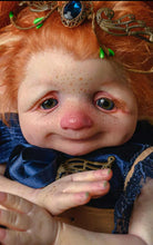 Load image into Gallery viewer, BLANK vinyl kit Bluebell by Viviane Aleluia (includes: vinyl head, full limbs, non gender belly plate, fabric body &amp; SHIPPING)
