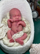 Load image into Gallery viewer, CUSTOM BOO BOO full body silicone kit Moah sleeping in SUPER soft blend
