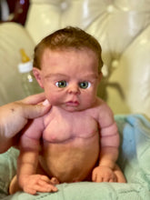 Load image into Gallery viewer, AVAILABLE Full body silicone baby boy Ryan in soft blend
