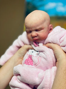 AVAILABLE Prototype silicone cuddle baby Wendy in super soft blend