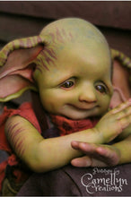 Load image into Gallery viewer, BLANK vinyl kit Bluebell by Viviane Aleluia (includes: vinyl head, full limbs, non gender belly plate, fabric body &amp; SHIPPING)
