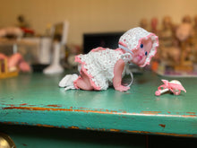 Load image into Gallery viewer, CUSTOM full body silicone baby girl Layla in super soft blend with arm armature
