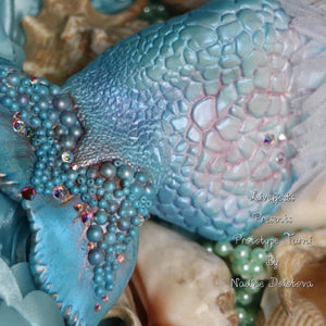 Reborn fantasy vinyl kit Tarni the mermaid by Nadine Dolotova