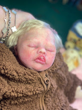 Load image into Gallery viewer, AVAILABLE silicone cuddle baby Harlow (sculpted by Lisa Sylvia), brought to life by Nadine Dolotova
