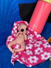 Load image into Gallery viewer, CUSTOM Full body silicone mini baby girl Alien  in super soft blend 9.4”
