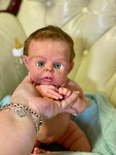 Load image into Gallery viewer, AVAILABLE Full body silicone baby boy Ryan in soft blend
