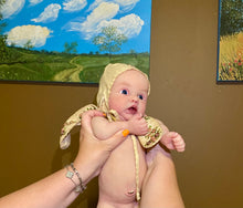 Load image into Gallery viewer, AVAILABLE Full body silicone baby girl Tweety in soft blend
