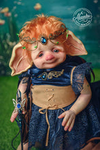 Load image into Gallery viewer, BLANK vinyl kit Bluebell by Viviane Aleluia (includes: vinyl head, full limbs, non gender belly plate, fabric body &amp; SHIPPING)
