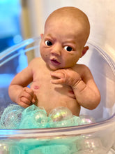 Load image into Gallery viewer, AVAILABLE Full body silicone baby girl Zinzi with armatures
